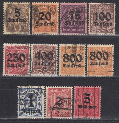 Deutsches reich dienstmarken - reich,