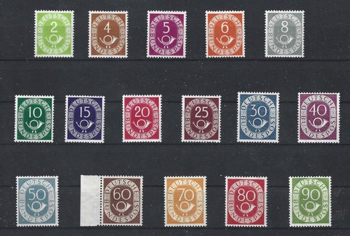 Posthornsatz postfrisch - , **