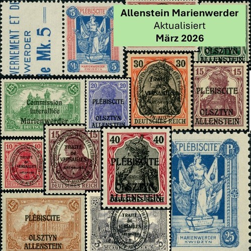 Abstimmungsgebiete allenstein - abstimmungsgebiete,