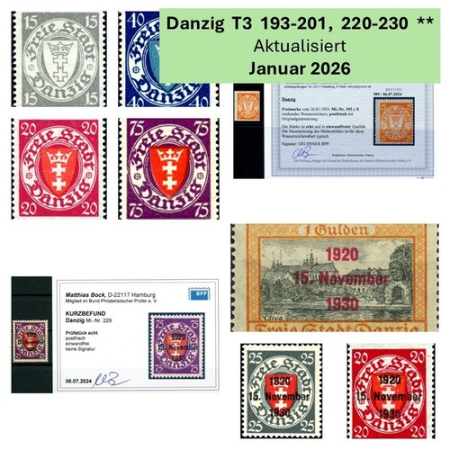 Danzig briefmarke michel - danzig,