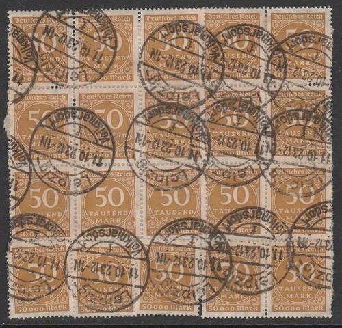 Deutsches reich 1923 ziffern - deutsches,