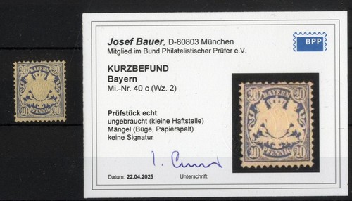 Bayern 1876 20 pfennig - 20,