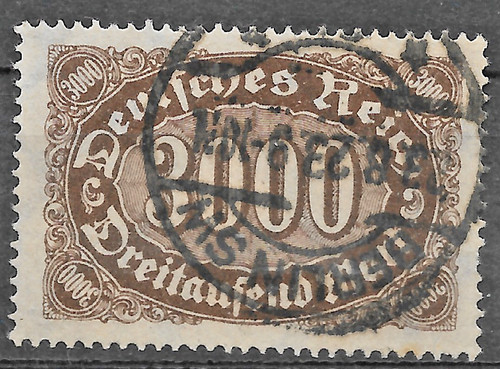 Deutsches reich ziffern 254b - deutsches,