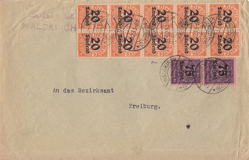Brief dienst mif minr - dienst, minr.10x