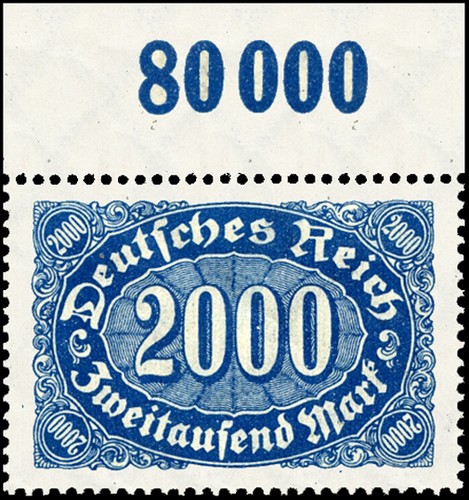 Inflation 1922 253 b p - 1922,