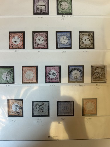 Spezialsammlung 1872 1923 - spezialsammlung, 1872-1923