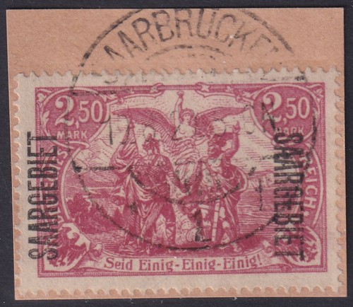 Saargebiet 1920 43 b - mi.-nr.,