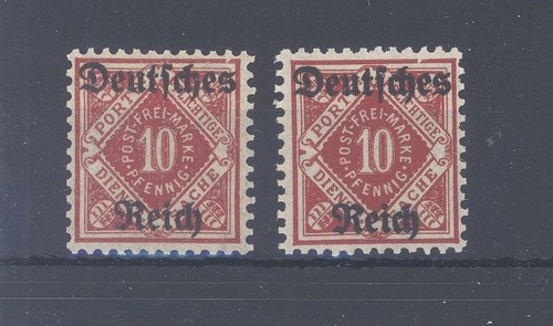 Reich dienst michel nummer - dt.,